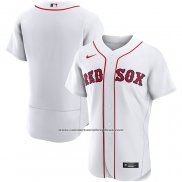 Camiseta Beisbol Hombre Boston Red Sox Primera Autentico Blanco