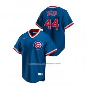 Camiseta Beisbol Hombre Chicago Cubs Anthony Rizzo Cooperstown Collection Road Azul