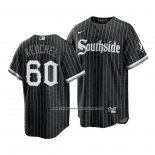 Camiseta Beisbol Hombre Chicago White Sox Dallas Keuchel 2021 City Connect Replica Negro