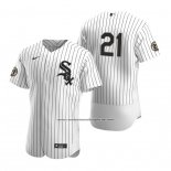 Camiseta Beisbol Hombre Chicago White Sox Roberto Clemente Day Autentico Blanco