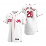 Camiseta Beisbol Hombre Cincinnati Reds Anthony Desclafani Autentico 2020 Primera Blanco