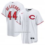 Camiseta Beisbol Hombre Cincinnati Reds Elly De La Cruz Alterno 2 Replica Blanco
