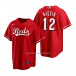 Camiseta Beisbol Hombre Cincinnati Reds Tyler Naquin Replica Rojo