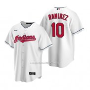 Camiseta Beisbol Hombre Cleveland Indians Harold Ramirez Replica Primera Blanco