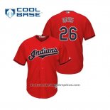 Camiseta Beisbol Hombre Cleveland Indians Rajai Davis Cool Base Alterno 2019 Rojo