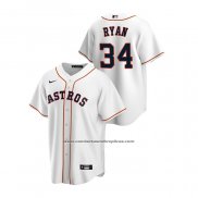 Camiseta Beisbol Hombre Houston Astros Nolan Ryan Replica Primera Blanco