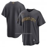 Camiseta Beisbol Hombre Kansas City Royals 2022 All Star Replica Gris