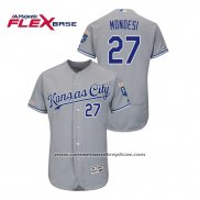 Camiseta Beisbol Hombre Kansas City Royals Raul Mondesi Flex Base Gris