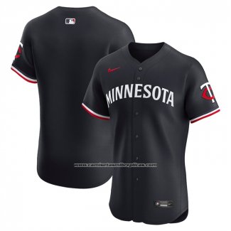 Camiseta Beisbol Hombre Minnesota Twins Alternate 2 Elite Azul