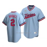 Camiseta Beisbol Hombre Minnesota Twins Luis Arraez Cooperstown Collection Road Azul