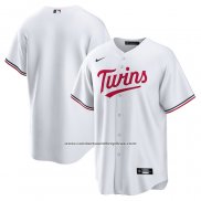 Camiseta Beisbol Hombre Minnesota Twins Primera Replica Big & Tall Blanco