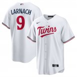 Camiseta Beisbol Hombre Minnesota Twins Trevor Larnach Primera Replica Blanco