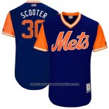 Camiseta Beisbol Hombre New York Mets 2017 Little League World Series Michael Conforto Azul