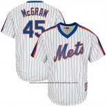 Camiseta Beisbol Hombre New York Mets Tug Mcgraw Blanco Cooperstown Collection