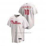 Camiseta Beisbol Hombre Philadelphia Phillies J.t. Realmuto Replica Primera Blanco
