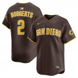 Camiseta Beisbol Hombre San Diego Padres Xander Bogaerts Alterno Limited Gris