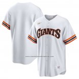 Camiseta Beisbol Hombre San Francisco Giants Primera Cooperstown Collection Blanco