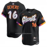 Camiseta Beisbol Hombre San Francisco Giants Rafael Devers City Connect Limited Negro