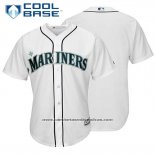 Camiseta Beisbol Hombre Seattle Mariners Blanco Cool Base1