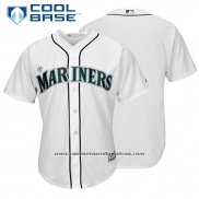 Camiseta Beisbol Hombre Seattle Mariners Blanco Cool Base1