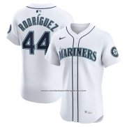 Camiseta Beisbol Hombre Seattle Mariners Julio Rodriguez Home Elite Blanco