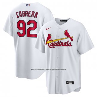Camiseta Beisbol Hombre St. Louis Cardinals Matt Carpenter 2019 Postemporada Cool Base Blanco