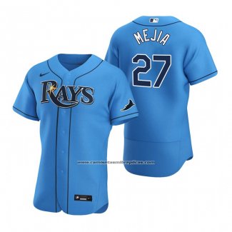 Camiseta Beisbol Hombre Tampa Bay Rays Francisco Mejia Autentico Azul