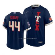 Camiseta Beisbol Hombre Texas Rangers Kyle Gibson 2021 All Star Replica Azul