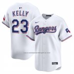 Camiseta Beisbol Hombre Texas Rangers Merrill Kelly Primera Limited Blanco