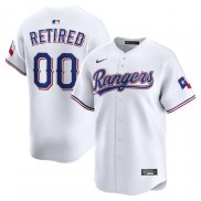 Camiseta Beisbol Hombre Texas Rangers Retired Roster Primera Limited Blanco