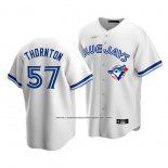 Camiseta Beisbol Hombre Toronto Blue Jays Trent Thornton Cooperstown Collection Primera Blanco