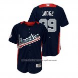 Camiseta Beisbol Nino All Star Aaron Judge 2018 Home Run Derby American League Azul