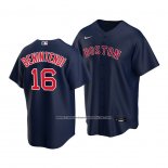 Camiseta Beisbol Nino Boston Red Sox Andrew Benintendi Replica Alterno 2020 Azul