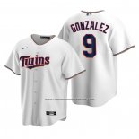 Camiseta Beisbol Nino Minnesota Twins Marwin Gonzalez Replica Primera Blanco