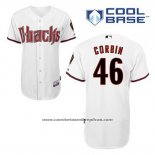 Camiseta Beisbol Hombre Arizona Diamondbacks 46 Patrick Corbin Primera Blanco Cool Base