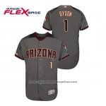 Camiseta Beisbol Hombre Arizona Diamondbacks Jarrod Dyson Autentico Flex Base Gris Camiseta Beisbol Hombre Arizona Diamondbacks Jarrod Dyson Autentico Flex Base Gris