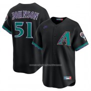 Camiseta Beisbol Hombre Arizona Diamondbacks Randy Johnson Cooperstown Limited Negro