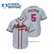 Camiseta Beisbol Hombre Atlanta Braves Freddie Freeman Cool Base Road 2019 Gris