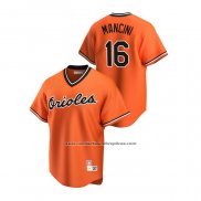 Camiseta Beisbol Hombre Baltimore Orioles Trey Mancini Cooperstown Collection Alterno Naranja