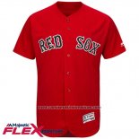 Camiseta Beisbol Hombre Boston Red Sox Blank Rojo Flex Base Autentico Collection