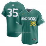 Camiseta Beisbol Hombre Boston Red Sox Garrett Crochet City Connect 2025 Limited Verde