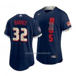 Camiseta Beisbol Hombre Boston Red Sox Matt Barnes 2021 All Star Autentico Azul
