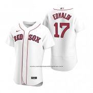 Camiseta Beisbol Hombre Boston Red Sox Nathan Eovaldi Autentico 2020 Primera Blanco