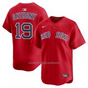 Camiseta Beisbol Hombre Boston Red Sox Roman Anthony Alterno Limited Rojo