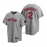 Camiseta Beisbol Hombre Boston Red Sox Xander Bogaerts Replica Gris