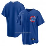 Camiseta Beisbol Hombre Chicago Cubs Alterno Replica Azul