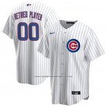 Camiseta Beisbol Hombre Chicago Cubs Primera Pick-A-Player Retired Roster Replica Blanco