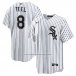 Camiseta Beisbol Hombre Chicago White Sox Kyle Teel Primera Replica Blanco