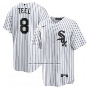 Camiseta Beisbol Hombre Chicago White Sox Kyle Teel Primera Replica Blanco