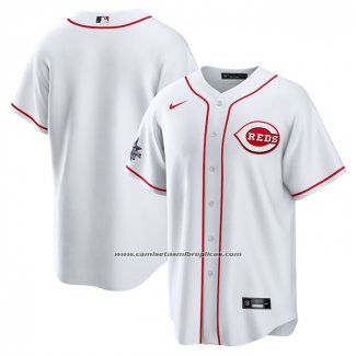 Camiseta Beisbol Hombre Cincinnati Reds 2025 All Star Game Home Replica Blanco